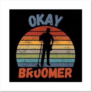 Okay Broomer Posters and Art